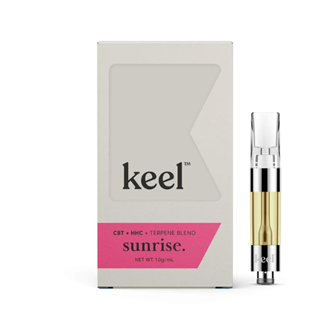 Keel Sunrise CBT + HHC + terpene Blend / 510 Thread Cart (10 Pack) 